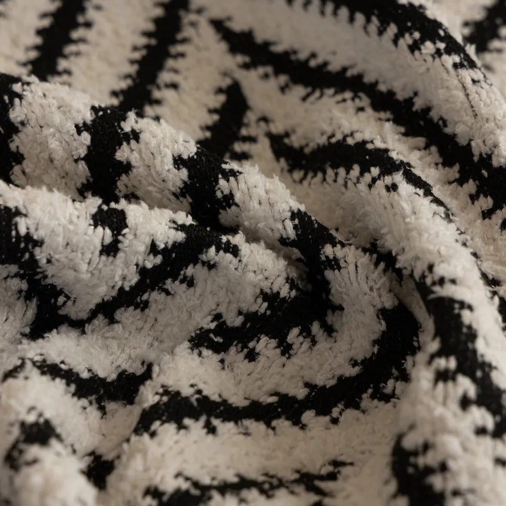 Chevron Herringbone Sofa Cover Microfiber Soft Texture Protection 6
