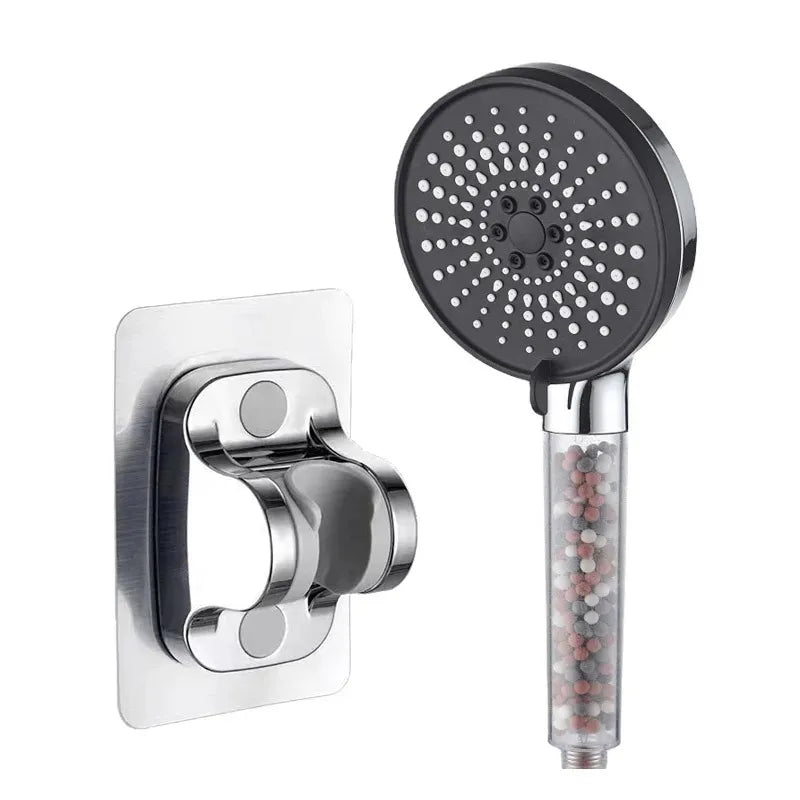Filtered Shower Head | Handheld High Pressure Shower Head with 5-Speed Adjustment | Negative Ion Technology for Softened Water 13