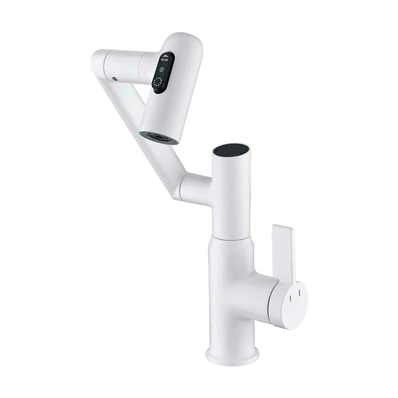 Brass Kitchen Faucet with Sprayer | Versatile 360° Swivel Arm Basin Tap 7