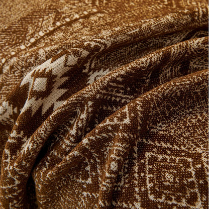 Chenille Sofa Cover Ethno Cultural Design Stylish Protection 6