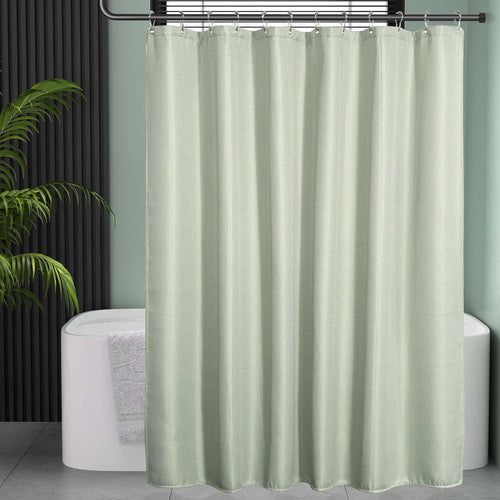 Colorful Waffle Shower Curtain with Heavy-Duty Fabric | Moisture Resistant Design for Luxurious Bathrooms 5