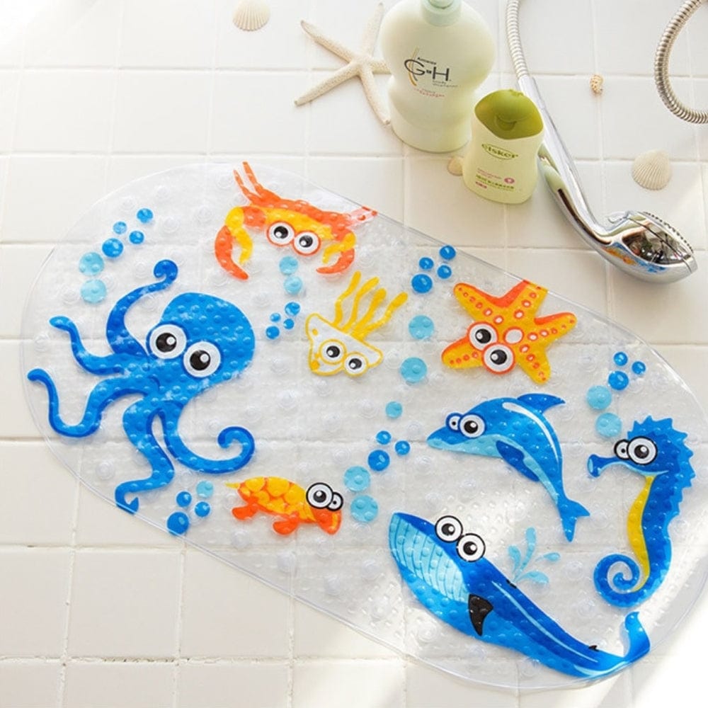 Comfort Splash | Baby Bath Mat with Non-Slip Surface & Soft PVC Material | Safe Bathing for Infants 2