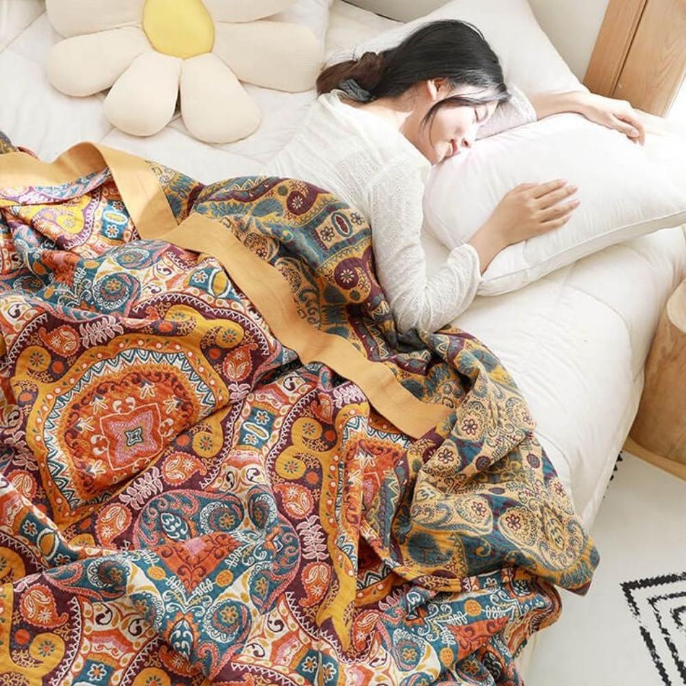 Cooling Blanket for Bed | Reversible Design with Advanced Cooling Fibers | Ideal for Hot Sleepers 3
