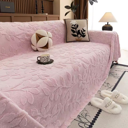 Couch Covers Floral Microfiber Soft Protection for Pets and Decor 0