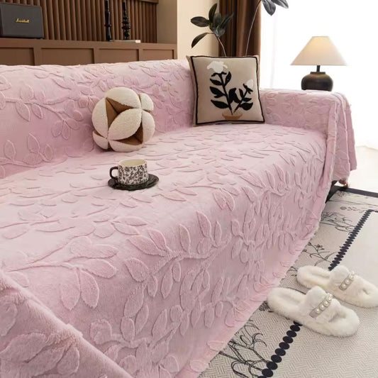Couch Covers Floral Microfiber Soft Protection for Pets and Decor 0