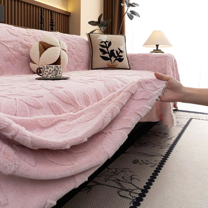 Couch Covers Floral Microfiber Soft Protection for Pets and Decor 4