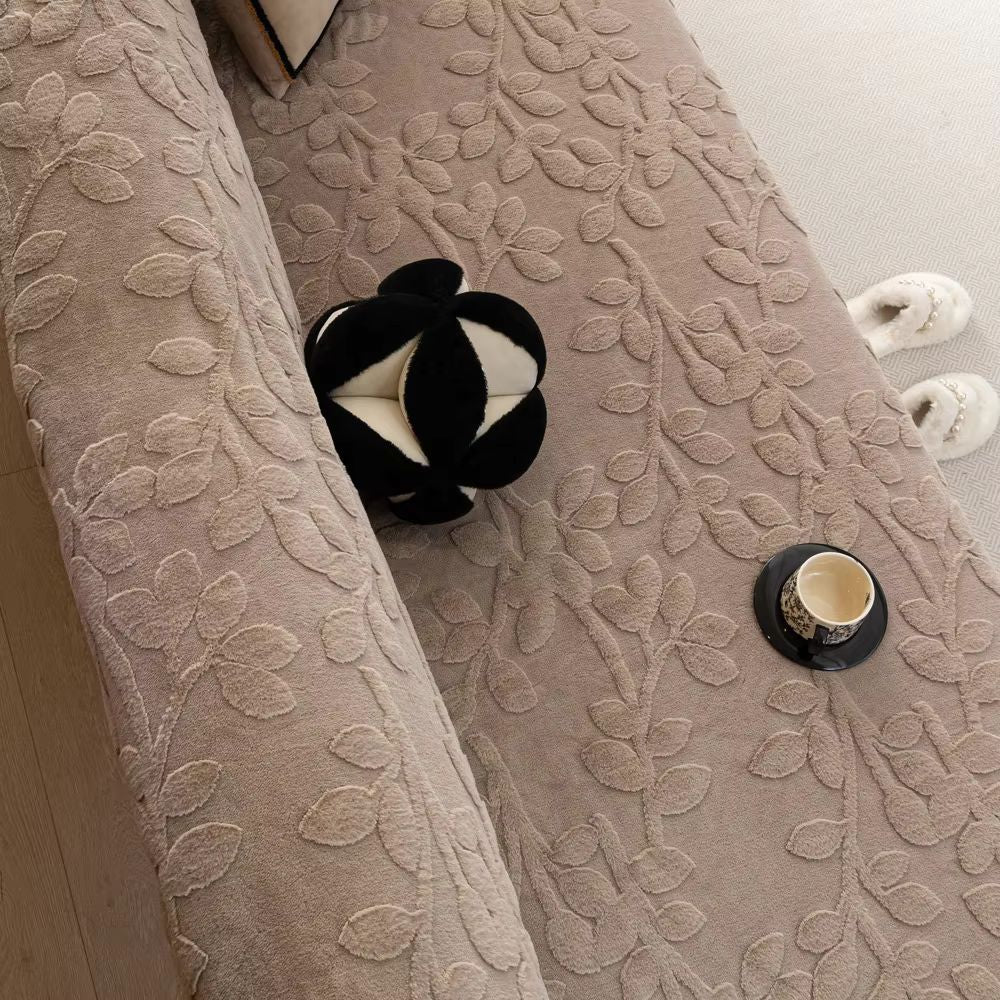 Couch Covers Floral Microfiber Soft Protection for Pets and Decor 6