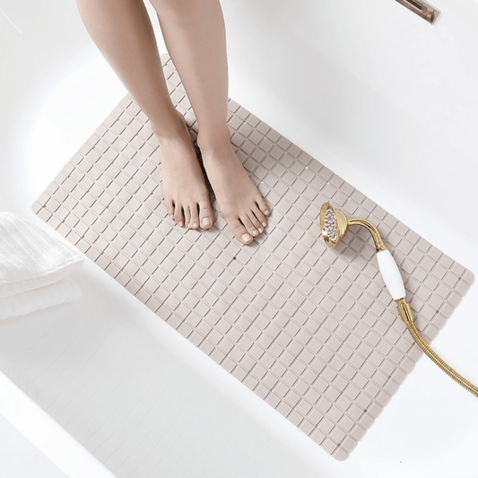 Elegant Bathtub Mat | Non-Slip PVC Design with Suction Cups for Safety and Comfort 0