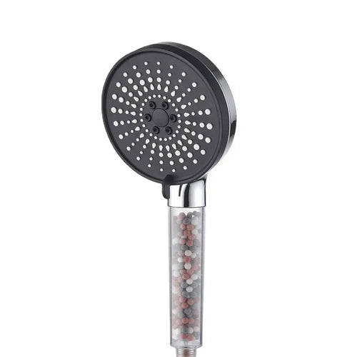 Filtered Shower Head | Handheld High Pressure Shower Head with 5-Speed Adjustment | Negative Ion Technology for Softened Water 8