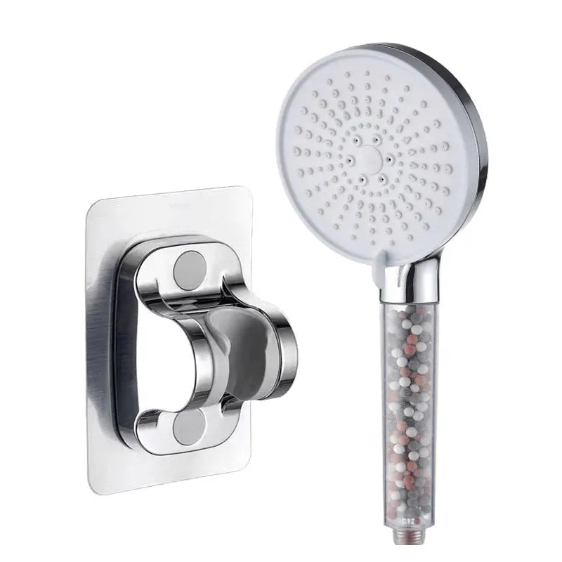 Filtered Shower Head | Handheld High Pressure Shower Head with 5-Speed Adjustment | Negative Ion Technology for Softened Water 9