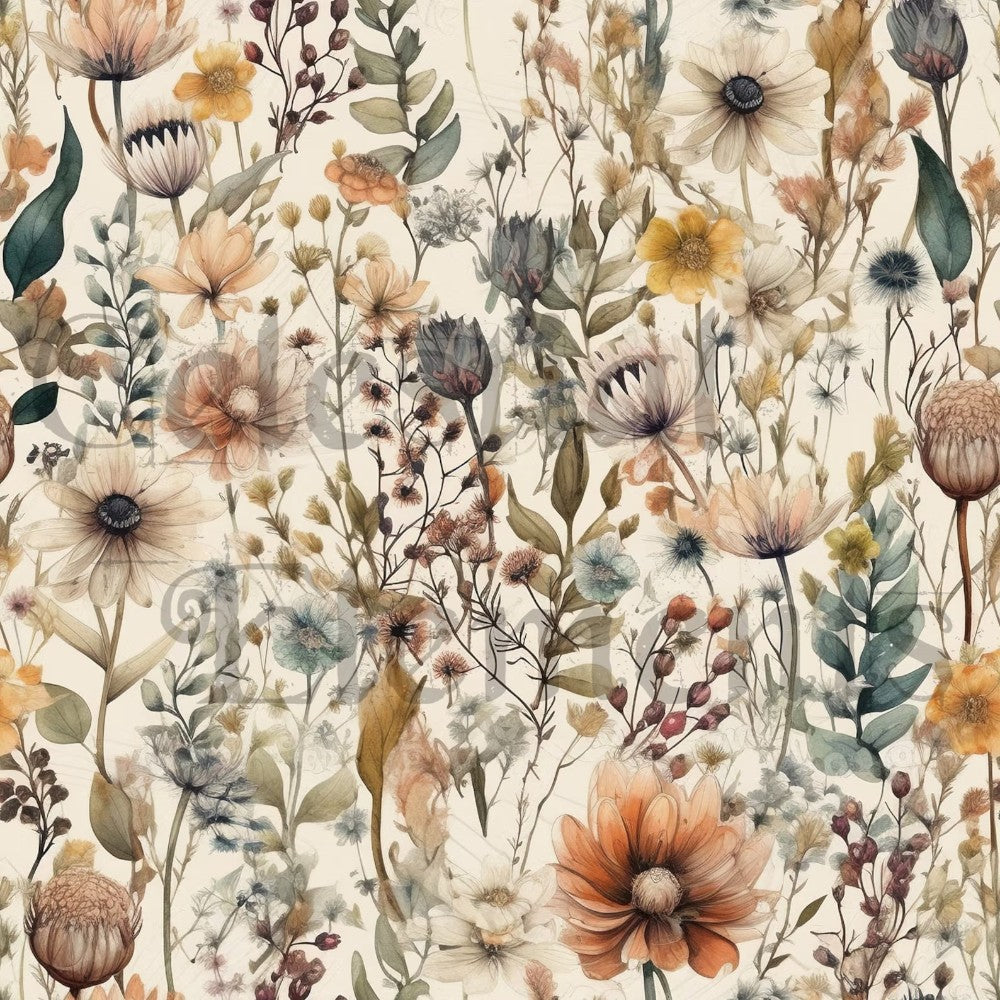 Floral Shower Curtain Waterproof Microfiber Elegant Decor Design 2