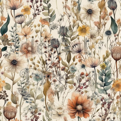 Floral Shower Curtain Waterproof Microfiber Elegant Decor Design 2