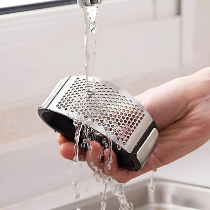 Garlic Squeezer Stainless Steel Easy Press Mess-Free Cooking Tool 1