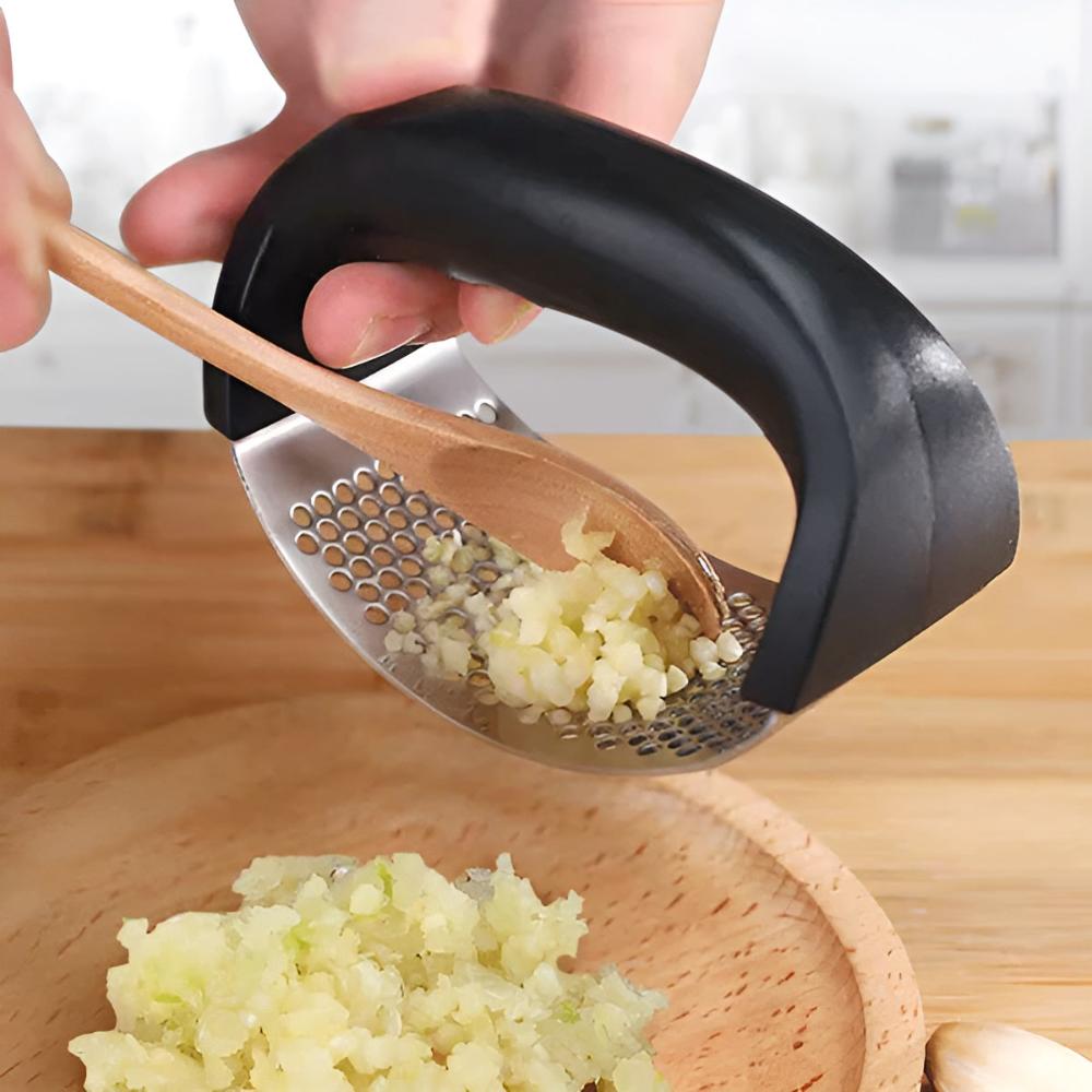 Garlic Squeezer Stainless Steel Easy Press Mess-Free Cooking Tool 6