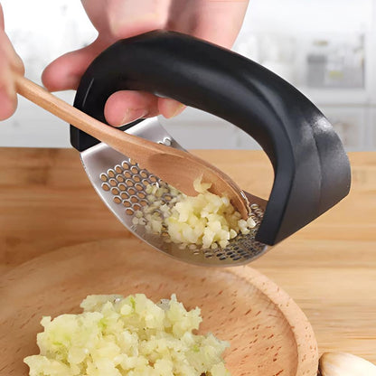Garlic Squeezer Stainless Steel Easy Press Mess-Free Cooking Tool 6