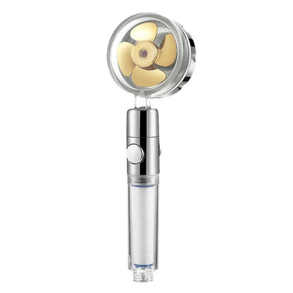 High-Pressure Handheld Shower Head with 360° Rotation | Water-Saving Turbo Fan Design for Enhanced Shower Experience 13