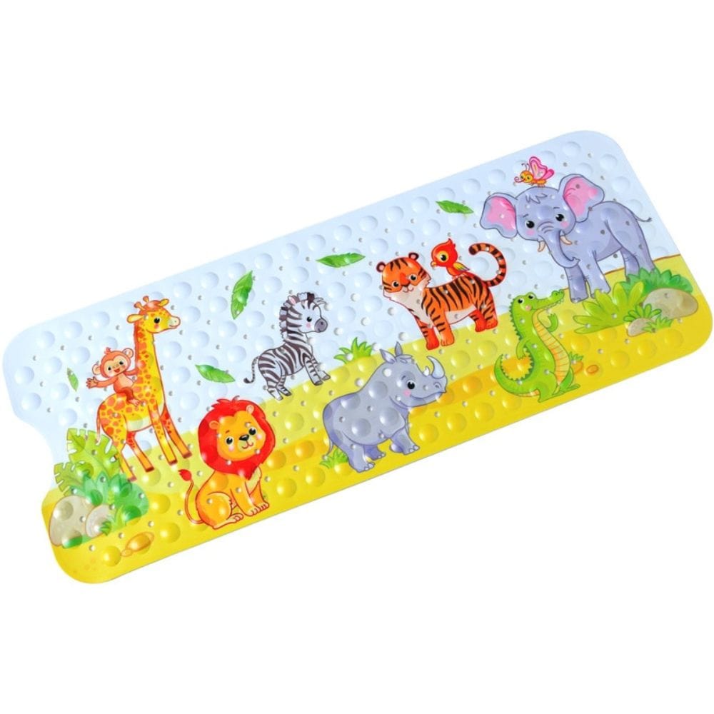 Kids' Non-Slip Bath Mat | Durable PVC Design with Fun Patterns for Safe Bathing 1