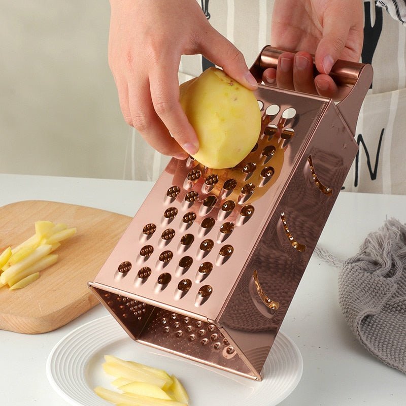 Kitchen Grater Stainless Steel Ergonomic Handle for Easy Grating 5