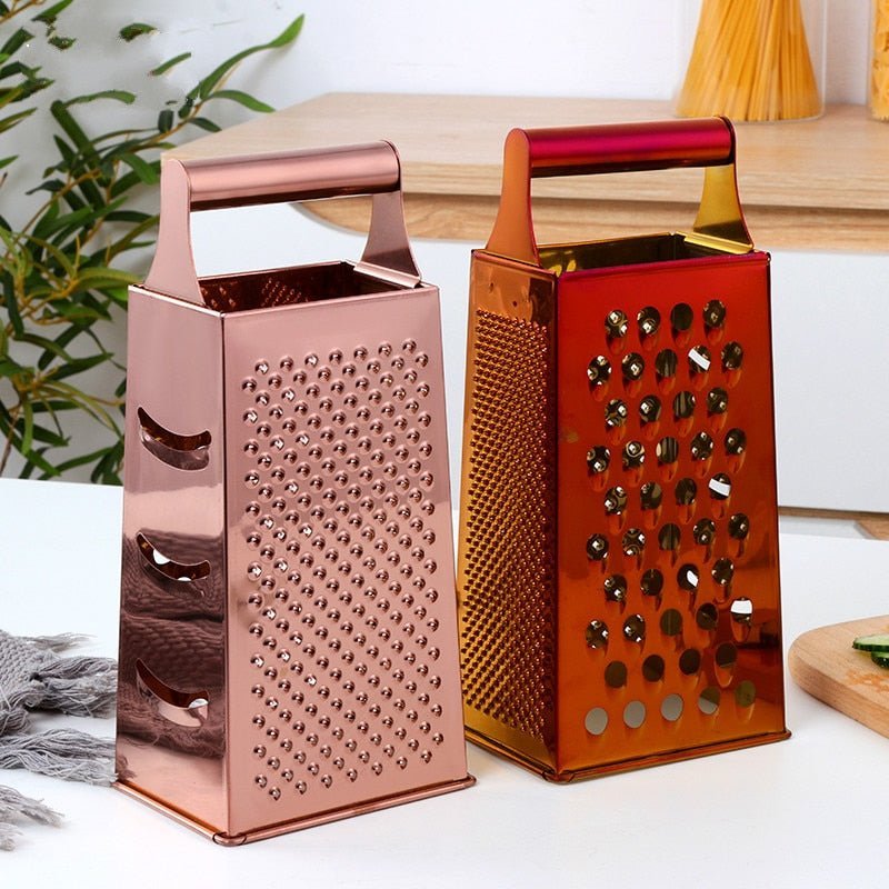 Kitchen Grater Stainless Steel Ergonomic Handle for Easy Grating 7