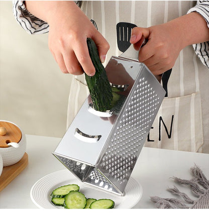 Kitchen Grater Stainless Steel Ergonomic Handle for Easy Grating 8