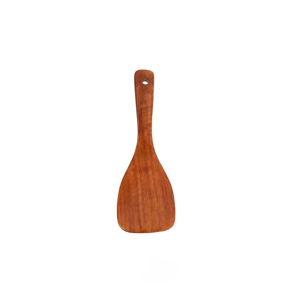 Kitchen Utensil Set 4-Piece Natural Hardwood for Versatile Cooking 8
