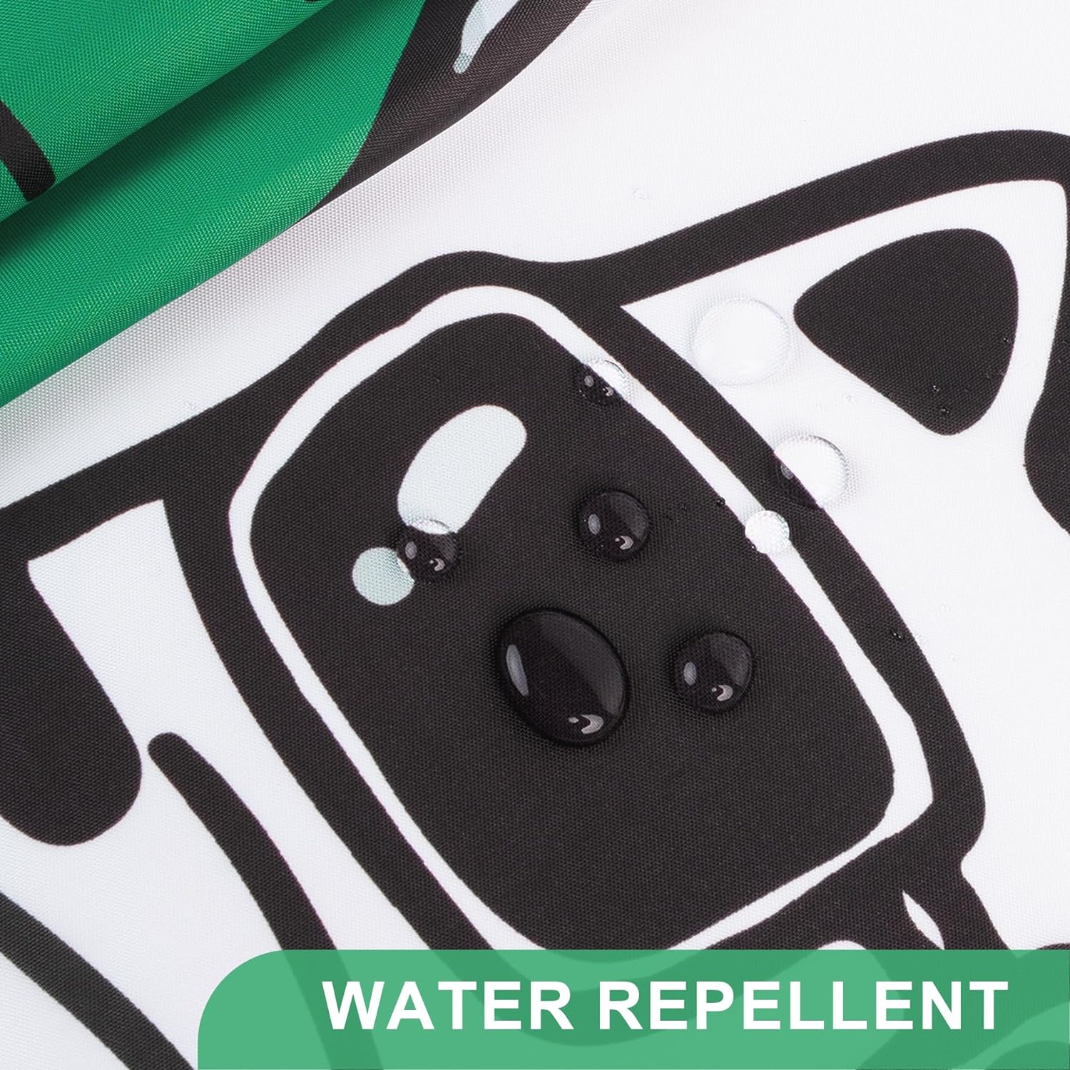 Kitty Collection | Water-Repellent Shower Curtain with Unique Artwork | Easy-Care Fabric for a Fresh Bathroom 4