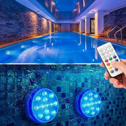LED Pool Light Submersible Remote Control 16 Colors Easy Install 3