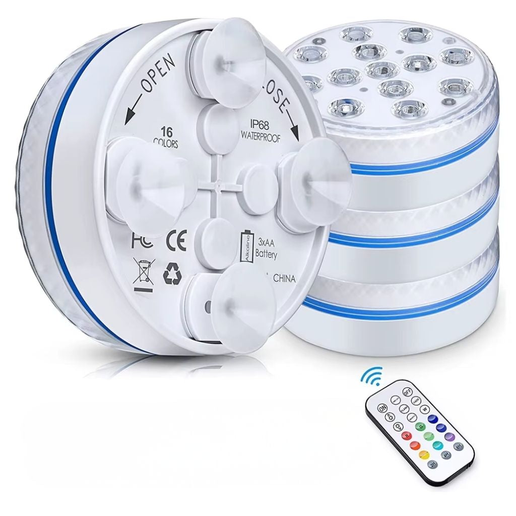 LED Pool Light Submersible Remote Control 16 Colors Easy Install 5
