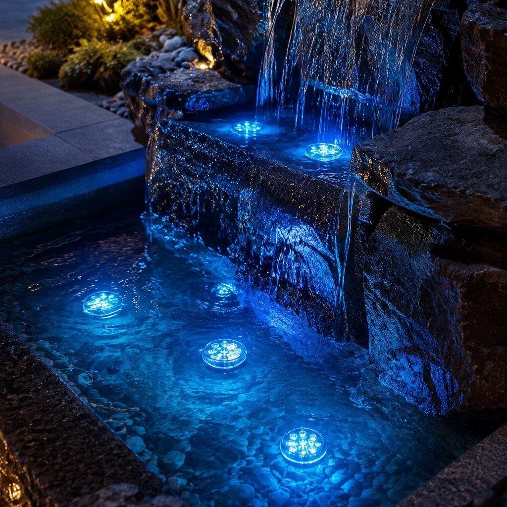 LED Pool Light Submersible Remote Control 16 Colors Easy Install 6