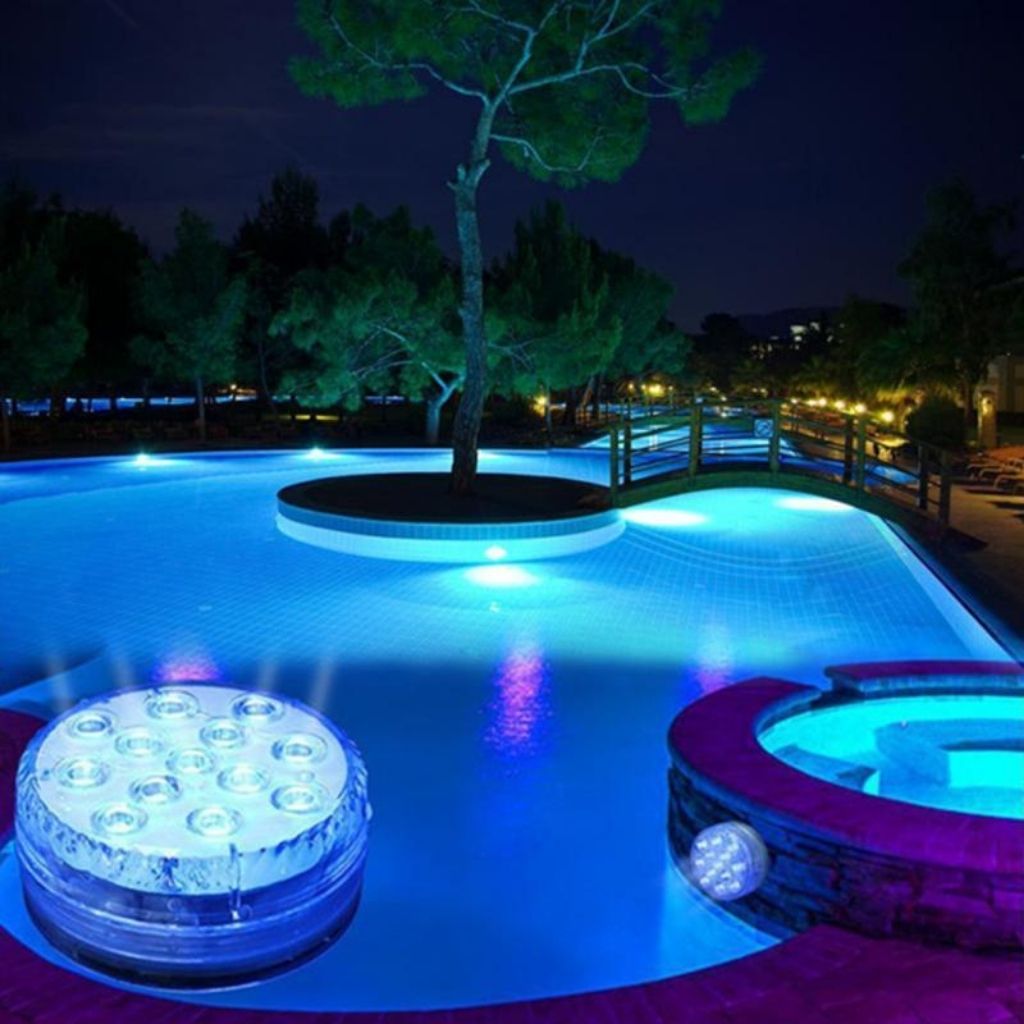 LED Pool Light Submersible Remote Control 16 Colors Easy Install 7