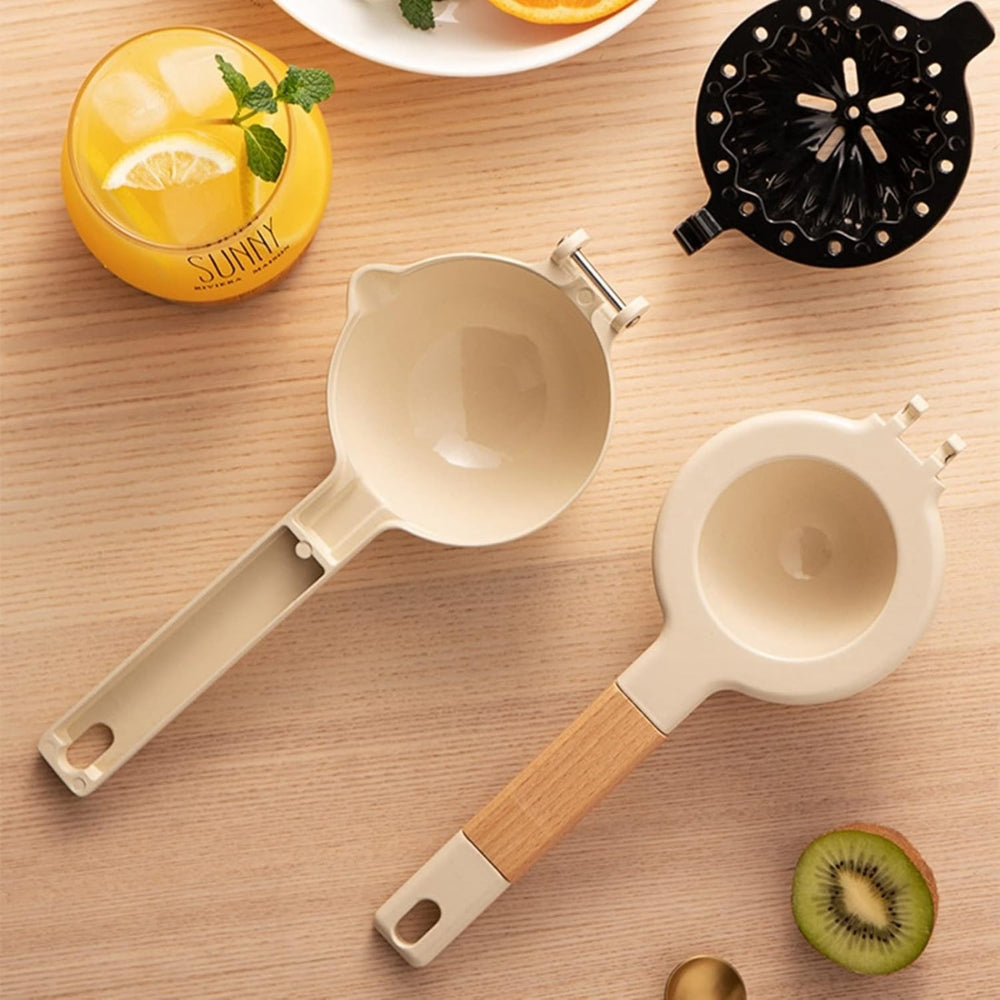 Lemon Squeezer Manual Stainless Steel Ergonomic Easy Juice Extraction 1