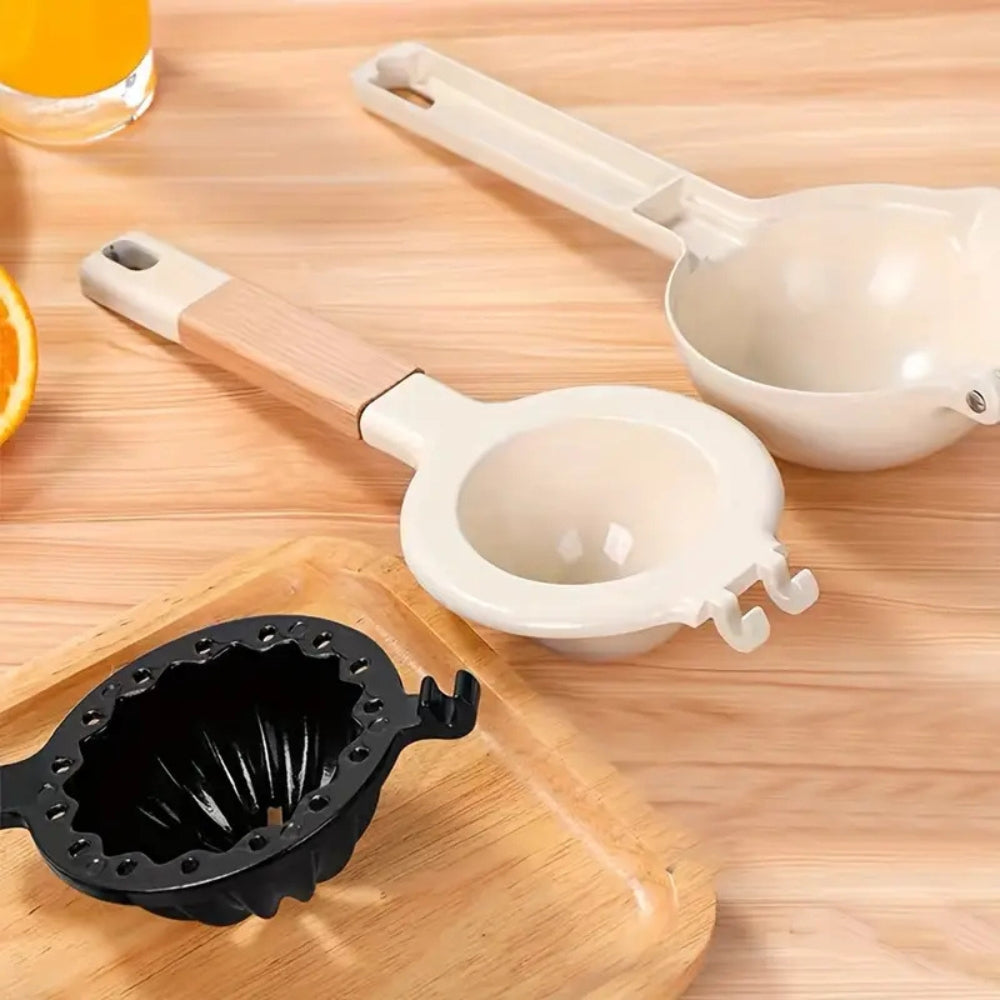 Lemon Squeezer Manual Stainless Steel Ergonomic Easy Juice Extraction 3