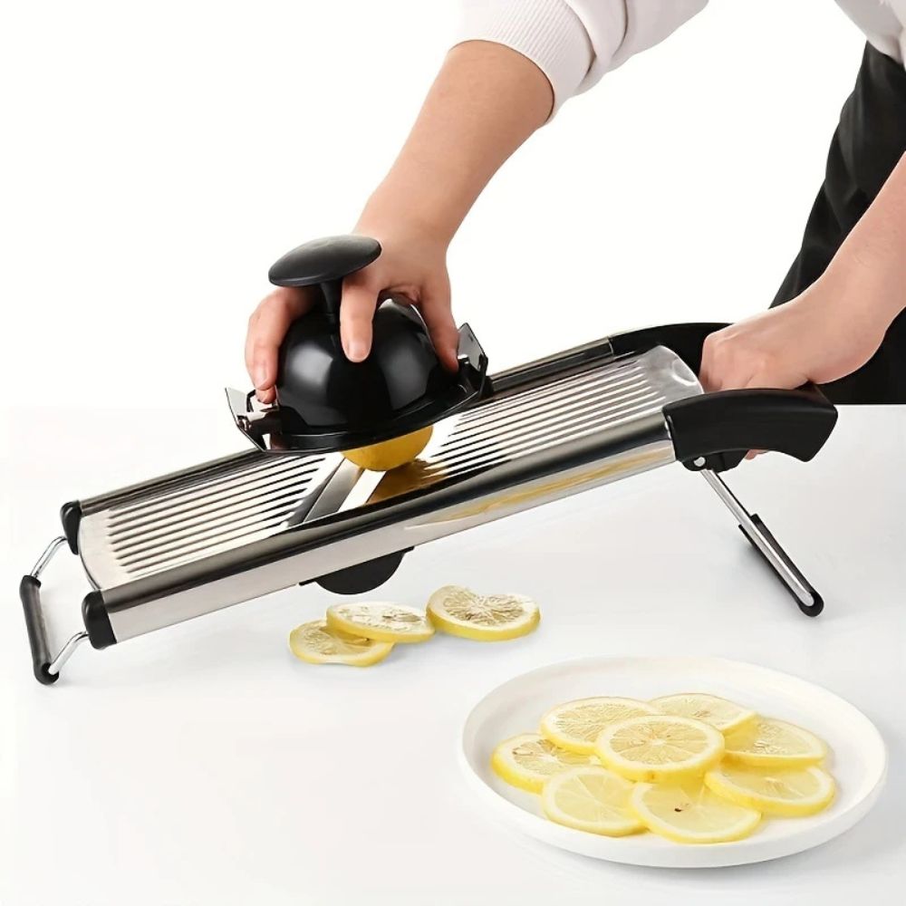 Mandoline Slicer Adjustable Stainless Steel for Versatile Thickness Control 1