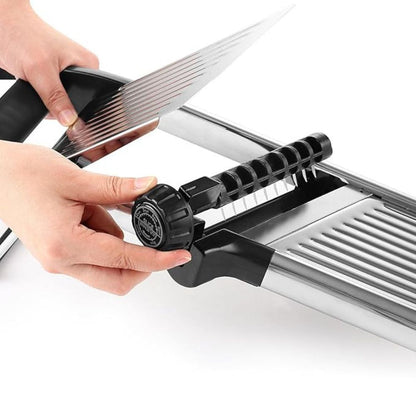 Mandoline Slicer Adjustable Stainless Steel for Versatile Thickness Control 4