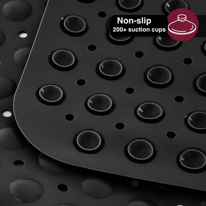 Max Grip | Non-Slip Bathtub Mat with 200 Suction Cups | Safe Showering for All Ages 2