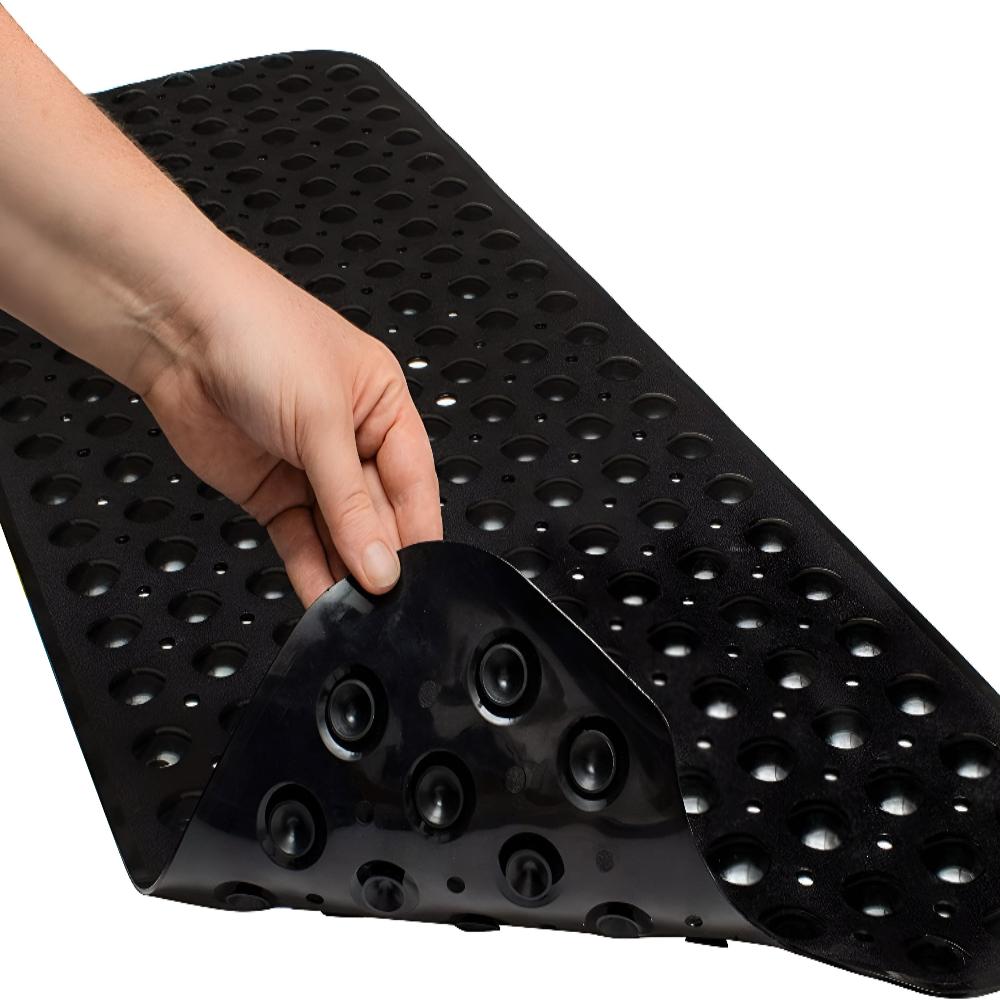 Max Grip | Non-Slip Bathtub Mat with 200 Suction Cups | Safe Showering for All Ages 3