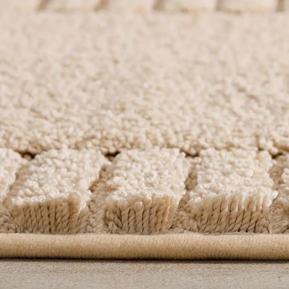 Minimalist Collection | Non-Slip Bath Rug Mat with Soft Flocked Surface | Quick-Drying Comfort for Safety and Style 6
