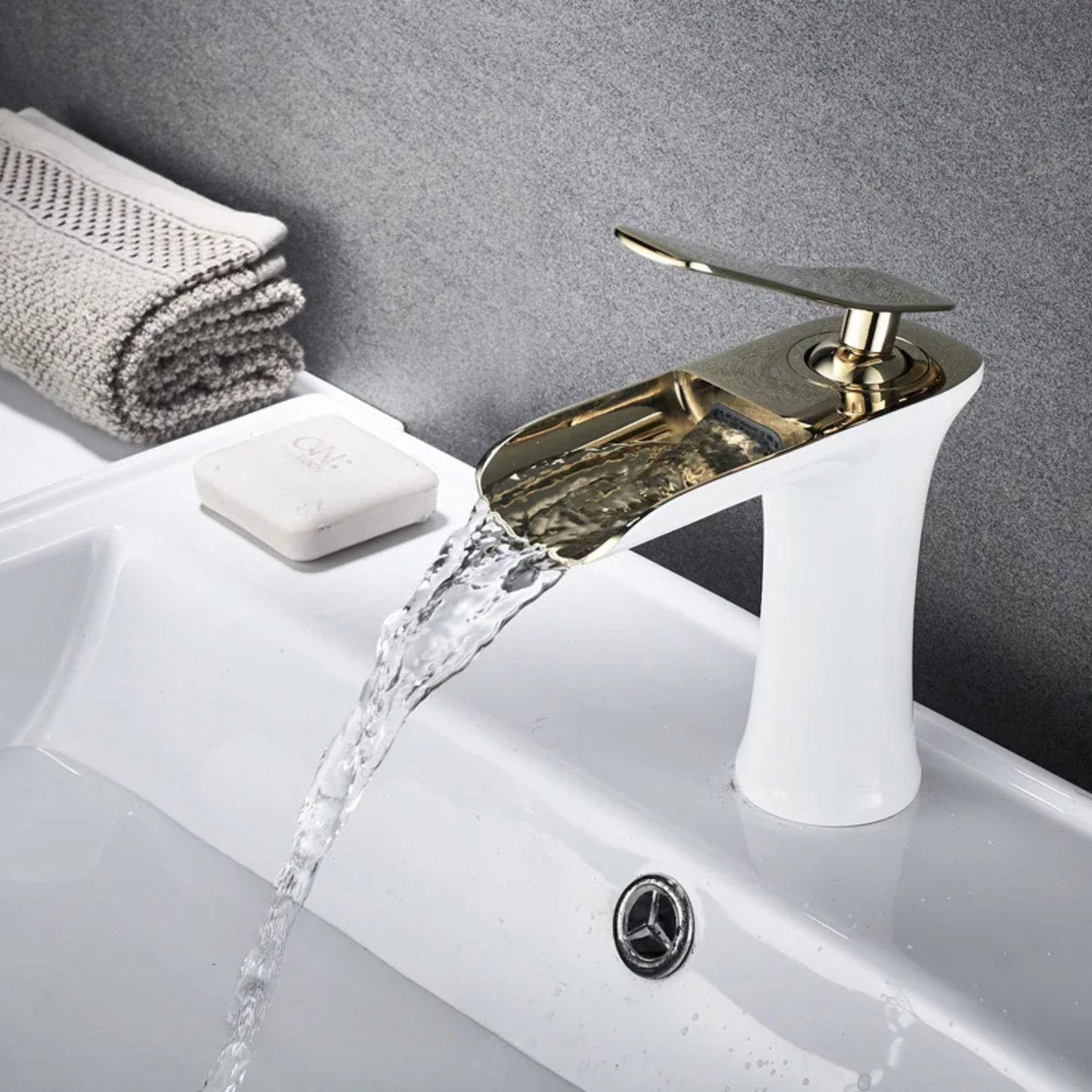 Modern Bathroom Sink Tapware Mixer with Single Handle Control | Polished Chrome Finish for Effortless Water Flow 1
