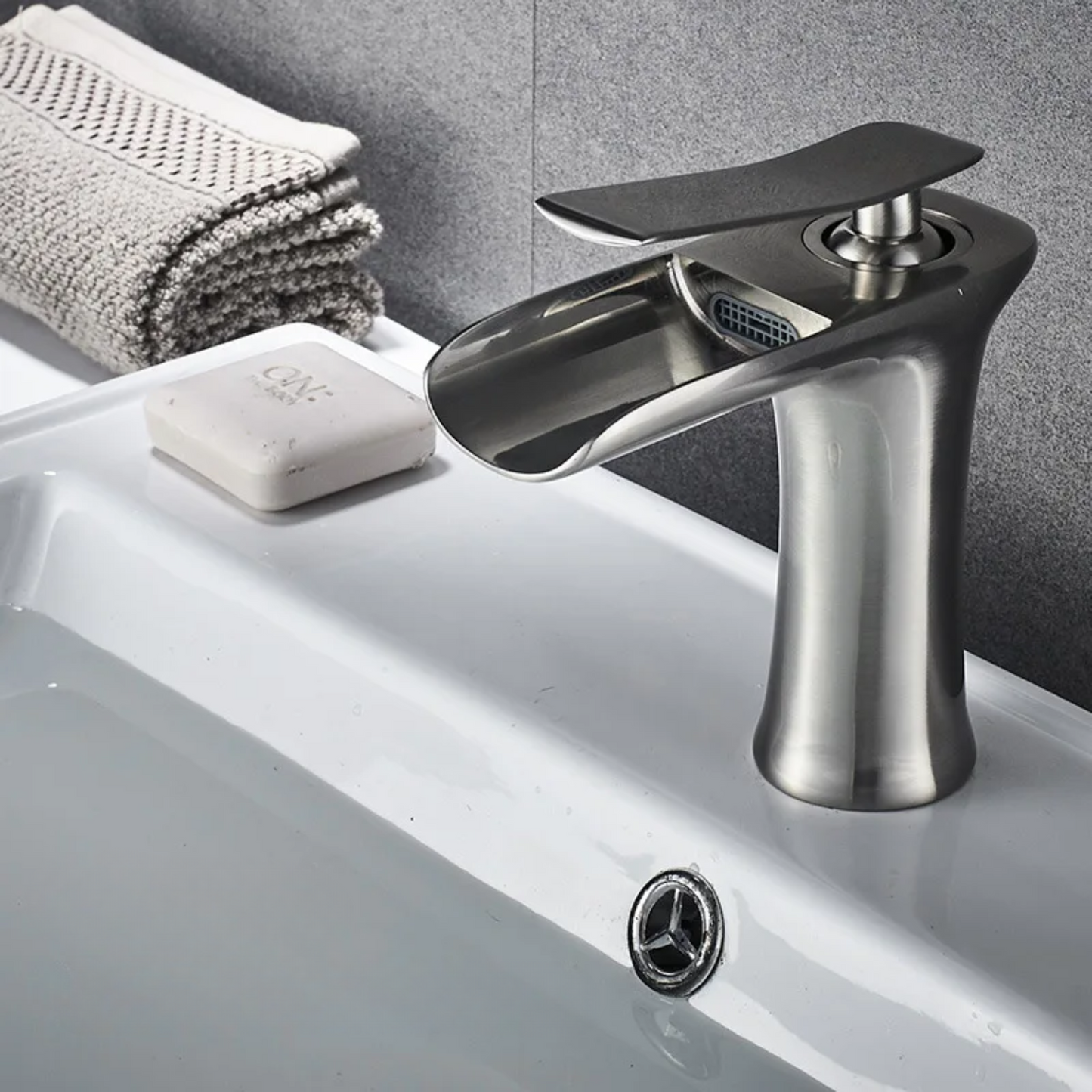 Modern Bathroom Sink Tapware Mixer with Single Handle Control | Polished Chrome Finish for Effortless Water Flow 4