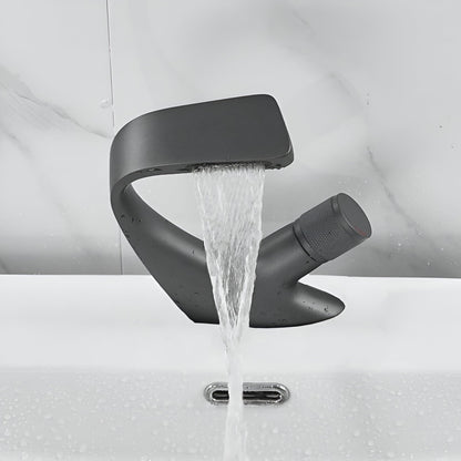 Modern Waterfall Bathroom Sink Faucet with Easy Installation | Elegant Design for Spa-Like Experience 11