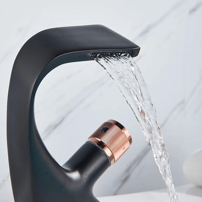 Modern Waterfall Bathroom Sink Faucet with Easy Installation | Elegant Design for Spa-Like Experience 13