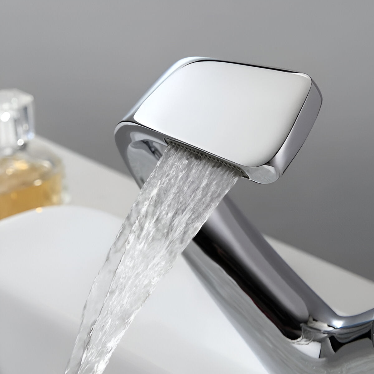 Modern Waterfall Bathroom Sink Faucet with Easy Installation | Elegant Design for Spa-Like Experience 5