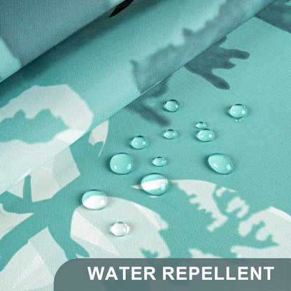 Nature's Touch | Forest Shower Curtain with Unique Artwork & Water-Repellent Fabric for Easy Maintenance 4