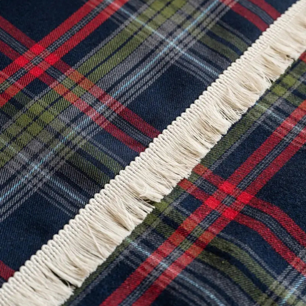 Plaid Sofa Cover Microfiber Blend Stylish Protection for Furniture 3