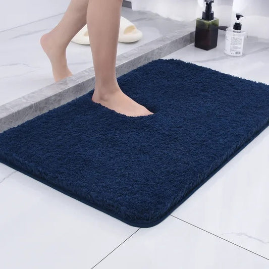 Plush Bath Rug with Non-Slip Backing | Ultra-Soft, Highly Absorbent for Ultimate Comfort 0
