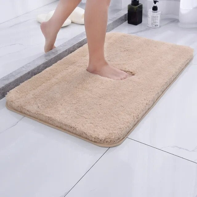 Plush Bath Rug with Non-Slip Backing | Ultra-Soft, Highly Absorbent for Ultimate Comfort 6