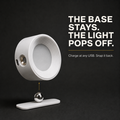 Reading Lamp 360° Adjustable Brightness Magnetic Cordless Design 2