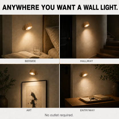 Reading Lamp 360° Adjustable Brightness Magnetic Cordless Design 5