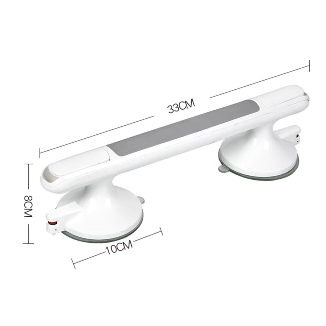 Safety Essentials | Grab Bar for Shower with Tool-Free Installation | Ergonomic Grip for Enhanced Stability and Support 4