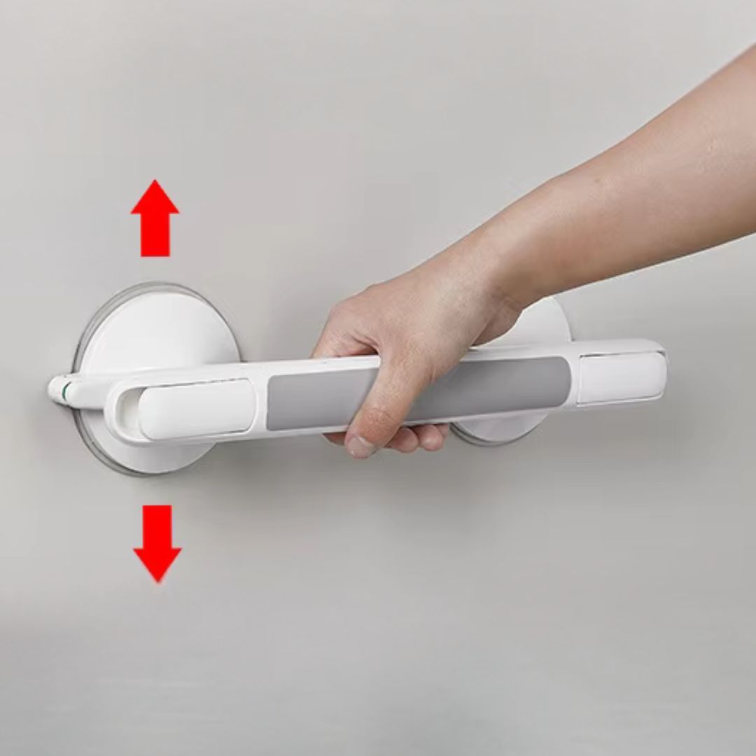 Safety Essentials | Grab Bar for Shower with Tool-Free Installation | Ergonomic Grip for Enhanced Stability and Support 5